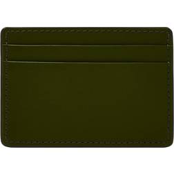 Fossil Men's Steven Leather Card Case - green - Small/Medium