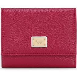 Dolce & Gabbana Dauphine calfskin French-flap wallet