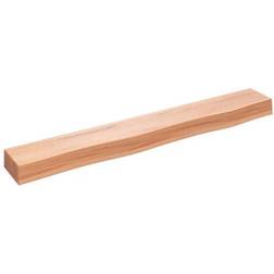 vidaXL Light Brown 80 x 10 x 6 cm Wall Shelf 80cm