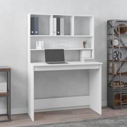 vidaXL With Shelves 102 x 45 x 148 cm Writing Desk