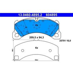 ATE Bremseklodser 13.0460-4895.2