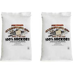 COOKINPELLETS.COM 40 lbs. Bags Premium Hickory Grill Smoker Wood Pellets, 2-Pack