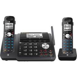 AT&T tl88102bk 1 tl88002bk dect 6.0 2-line cordless phone system