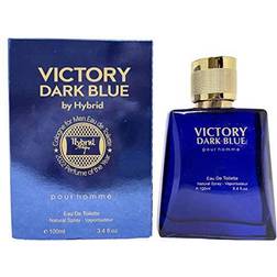 Hybrid & Victory Dark Blue Cologne for Men Eau De Toilette Natural Spray