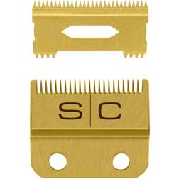 Stylecraft Fixed Gold Titanium Fade Hair Clipper Blade with Titanium Slim Deep