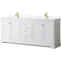 Wyndham Collection Avery Double Sink