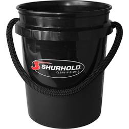 Shurhold 2452 Black 5 Gallon Bucket with Rope