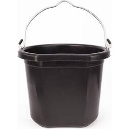 Fortiflex Flat-Back Bucket 5 Gallon Black