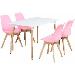 Life Interiors Halo Dining Set 5pcs