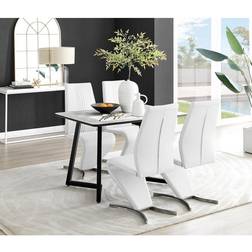 Furniturebox Box Carson Marble Dining Set