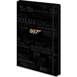 Pyramid International 2023 James Bond Diary A5