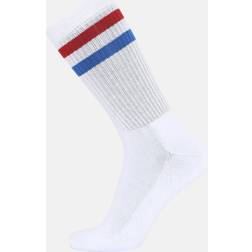 JBS Strømper Two-striped Socks - Hvit/Rød