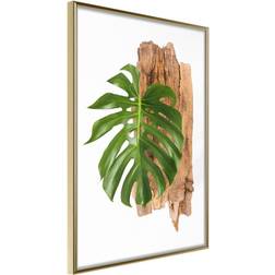 Artgeist Inramad Tavla Leafy Etude 30x45 Poster