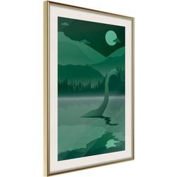 Artgeist Inramad Tavla Loch Ness 30x45 Poster