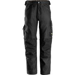 Snickers Workwear Snickers AllroundWork Canvas arbetsbyxa, Svart
