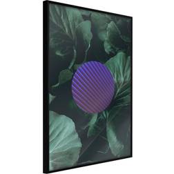 Artgeist Inramad Tavla In a Thicket of Leaves - 30x45 Poster