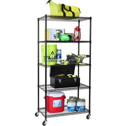 Seville Classics UltraDurable 5-Tier Book Shelf