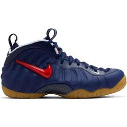 Nike Air Foamposite Pro USA - Blue Void/Gum Light Brown/White/University Red