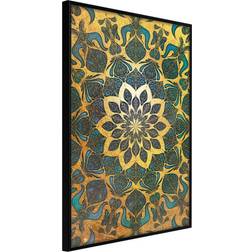 Artgeist Inramad Tavla Oriental Glow 30x45 Poster