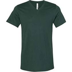 Bella+Canvas Unisex Jersey Short-Sleeve V-Neck T-Shirt FOREST