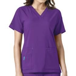 Carhartt Women's Cross-Flex V-Neck Tech Scrub Top