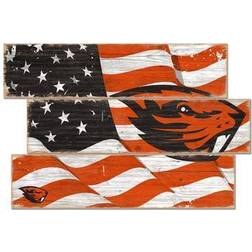 Fan Creations Oregon State Beavers 3-Plank Team