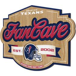 YouTheFan NFL Houston Texans Fan Cave Sign