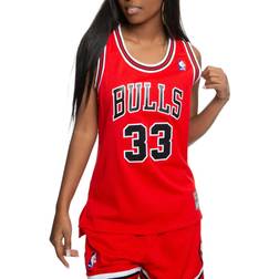 Mitchell & Ness Women's Bulls Swingman Jersey Pippen, Female, Ropa, Jersey, Rojo