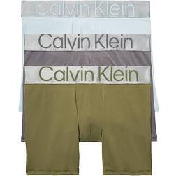 Calvin Klein Reconsidered Steel Micro Boxer 3-pack - Napa/Palest Blue/Grey Sky