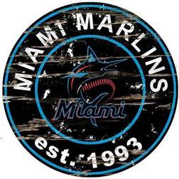 Fan Creations Miami Marlins 24'' Established Year Round Sign