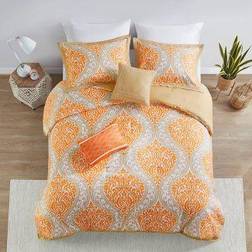 Intelligent Design Senna Bedspread Orange (228.6x152.4cm)