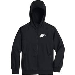 Nike Boy's Sportswear Windrunner - Black/White (850443-011)