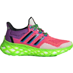 adidas Junior Ultraboost Web DNA - Turbo/Team Shock Pink/Crystal White