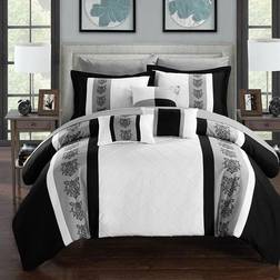 Chic Home Clayton Sängkläder Vit (274.3x259.1cm)