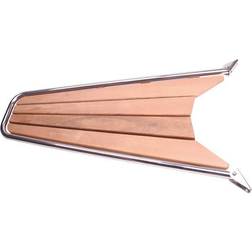 Seatec Stævnplatform med teak 115x52cm ø32mm rør