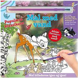 Forlaget Alvilda Magisk Malebog Mal med vand Disney