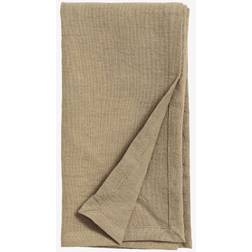 Nordal jordfarvet Stofserviet Beige (40x40cm)