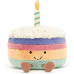 Jellycat Amuseable Rainbow Birthday Cake 26cm