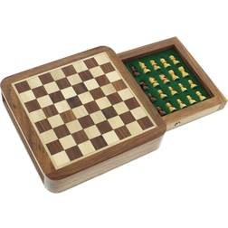 WIDDOP and Co Magnetic Chess Board with Drawer