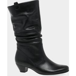 Gabor Rachel Extra Wide Leather Boots