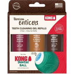 Tropiclean Dental Gel Refill Kong Dental Ball 3