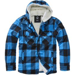 Brandit Lumberjacket Hooded - Blue