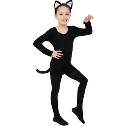 Bristol Novelty Black Cat Set