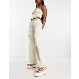 JDY Sheela Cargo Wide Pant Sandshell S/32