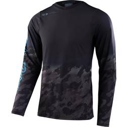 Troy Lee Designs Skyline LS Jersey Fader Digi Black