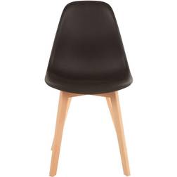 Premier Housewares Stockholm Black Kitchen Chair