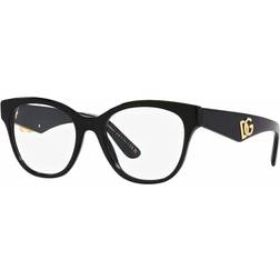 Dolce & Gabbana DG3371 501 Svarta Endast Båge Kvinna