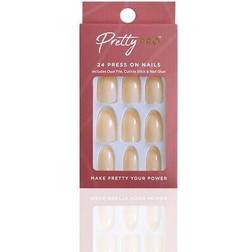 Pretty Pro Pro False Press On Nails I'M On Edge 24 Pieces