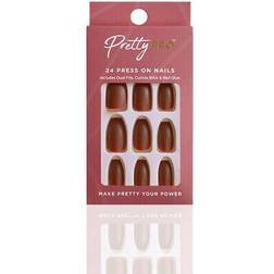 Pretty Pro Pro False Press On Nails Sangria Is Calling Pieces