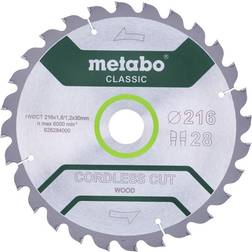 Metabo 628284000 Sågklinga 216x30 mm, 28T